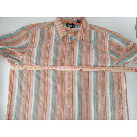 Pronti Collection by Phita Mens 3XL Shirt Short Sleeve Button Up - Picture 7 of 12
